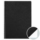 SPIRAL NOTE BOOK A4 50'S 5X5 AGE BAG BLACK-781421