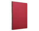 SPIRAL NOTE BOOK A4 50'S AGE BAG CHERRY RED-781452