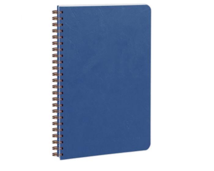 SPIRAL NOTE BOOK A4 50'S AGE BAG BLUE-781454