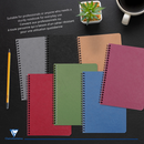 SPIRAL NOTE BOOK A5 50'S AGE BAG PINK-785366