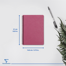 SPIRAL NOTE BOOK A5 50'S AGE BAG PINK-785366