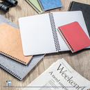 SPIRAL NOTE BOOK A5 50'S AGE BAG PINK-785366