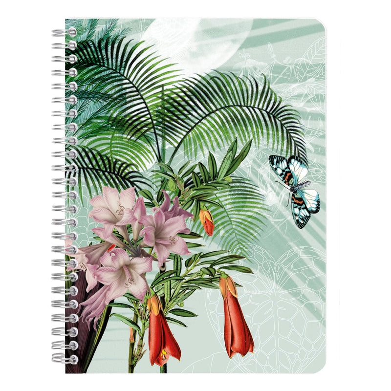 SPIRAL NOTE BOOK A5 74'S JUNGLE HARMONY-115766
