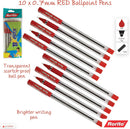 Ball Pen 0.7mm B-Max Red