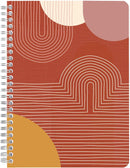 SPIRAL NOTE BOOK A5 74'S TERRACOTTA-116065