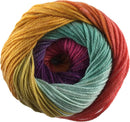 Papatya Sundae Rainbow Multicoloured 100% Microfibre Acrylic 100grs 4 Ply