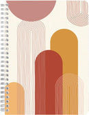 SPIRAL NOTE BOOK A5 74'S TERRACOTTA-116065