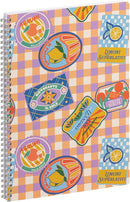 SPIRAL NOTE BOOK A4 74'S DOLCE AMORE-116265