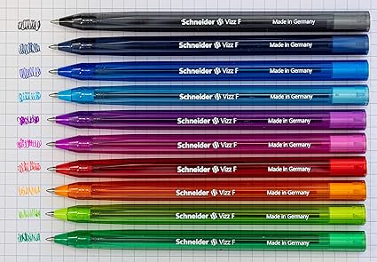 BALL PEN VIZZ M 10CLR-102290