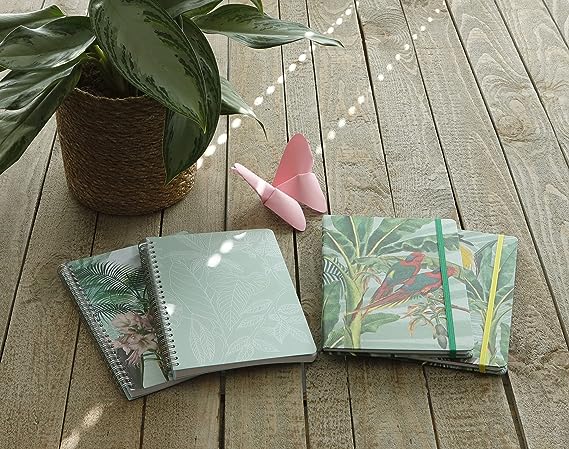 SPIRAL NOTE BOOK A5 74'S JUNGLE HARMONY-115767