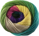 Papatya Sundae Rainbow Multicoloured 100% Microfibre Acrylic 100grs 4 Ply