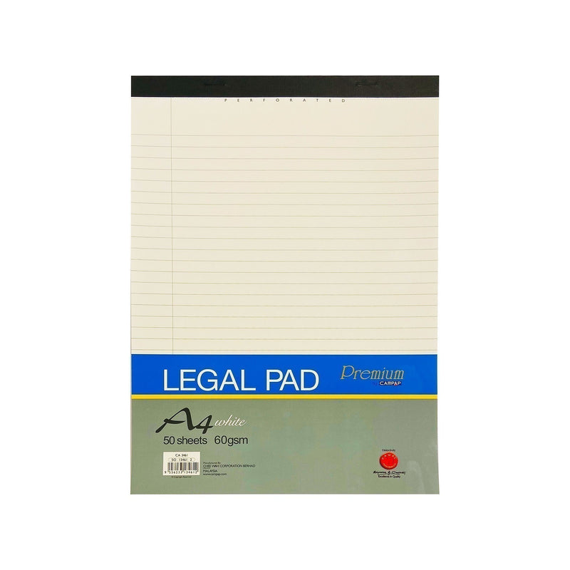 LEGAL PAD A4 WHITE 50 SHEET-3461
