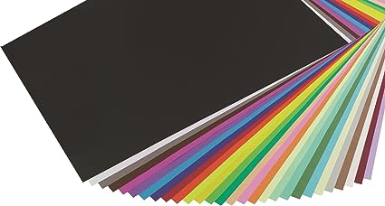 Color Paper 270g 50X70cm 5 sheets Mint-97268