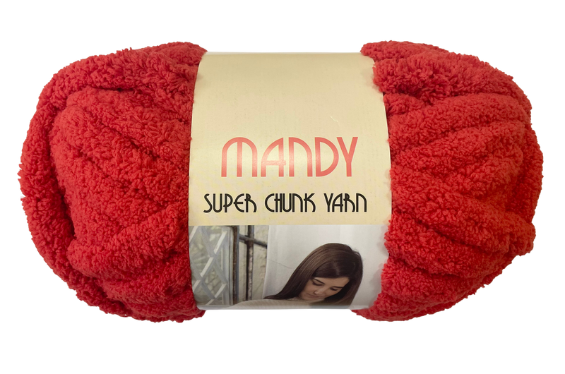 MANDY-SUPER CHUNK YARN 250G RED-MANDY-7