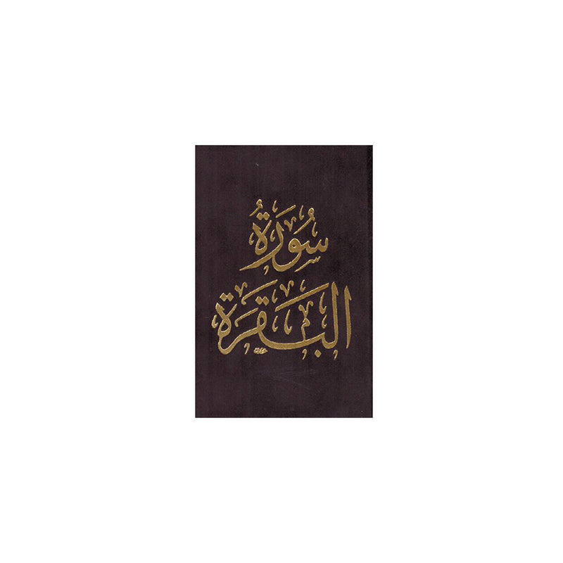 سورة البقرة 8×12 غلاف مخمل بالطول