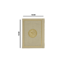 مصحف 10×14    7لون غلاف بيو