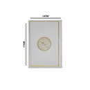 مصحف 12×17 الوان الطيف ابيض -بدون زهرات