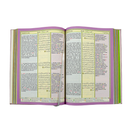مصحف 14×20 عربي انجليزي لاتيني الوان الطيف بيو