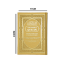 مصحف 17×24 عربي انجليزي لاتيني الوان الطيف بيو