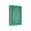 مصحف 17×24 عربي انجليزي لاتيني الوان الطيف بيو