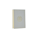 مصحف 14×20 عربي انجليزي لاتيني شاموا غلاف بيو فضي