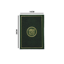 مصحف 14×20 عربي انجليزي لاتيني شاموا غلاف بيو زيتي