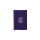 مصحف 14×20 عربي انجليزي لاتيني شاموا غلاف بيو موف غامق