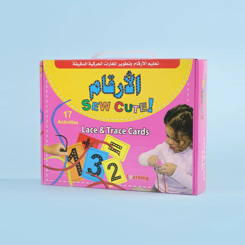 LACE&TRACE CARDS-NUMBERS&SHAPES-9786144089958