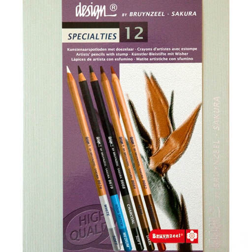 SPECIALTY ARTIST SKETCHING SET 12PCS DESIGN-8823H12