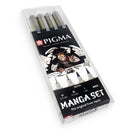 SAKURA PIGMA MANGA SET 4PCS-POXSDKMAN4