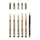 SAKURA PIGMA MANGA SET 6PCS-POXSDKMAN6