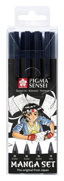 SAKURA PIGMA SENSEI MANGA SET 4PCS