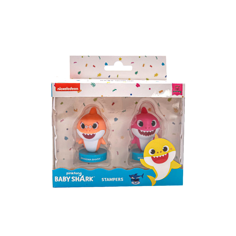 Baby Shark 2 pcs stampers window box 1 - 12 styles to collect