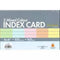 RULED CARD COLOR 4"X6" 160G 100SHT-4057
