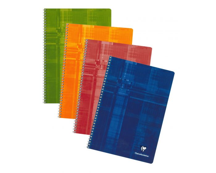 SPIRAL NOTE BOOK A4 50'S LINED MATRIS-68145-Asserted colour