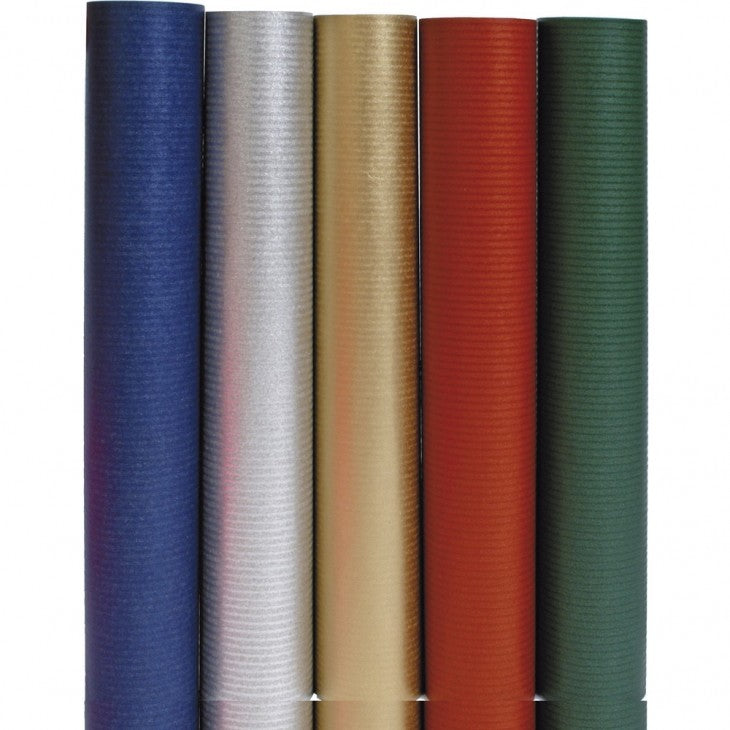 WRAPPING ROLL 2X0.70M CRAFT UNICOLOR-Asserted Color-224499