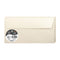 ENVELOPE POLLEN 110X220 120G IRIDESCENT CREAM-50045