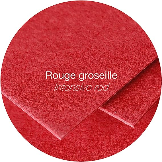 ENVELOPE POLLEN 75X100 120G INT. RED-5580