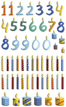 STICKER COOKY CANDLES-CY140