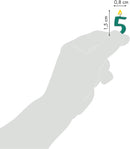 STICKER COOKY CANDLES-CY140