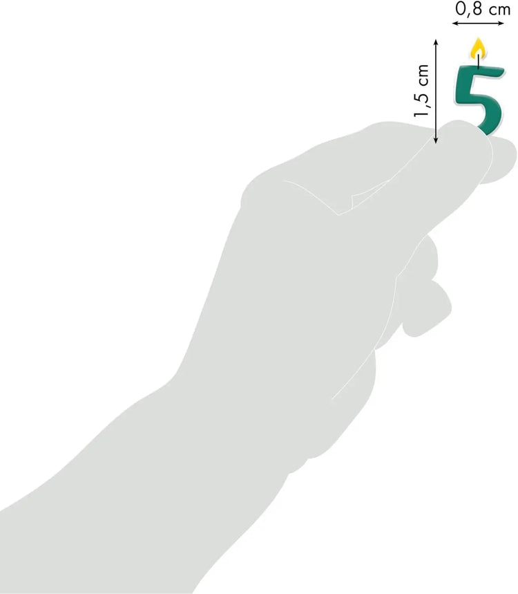 STICKER COOKY CANDLES-CY140