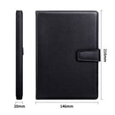 NOTE BOOK 210X143MM 120SHT LEATHER COVER-