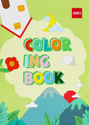 COLORING BOOK 250X176MM 12SHT-N049-ASSORTED