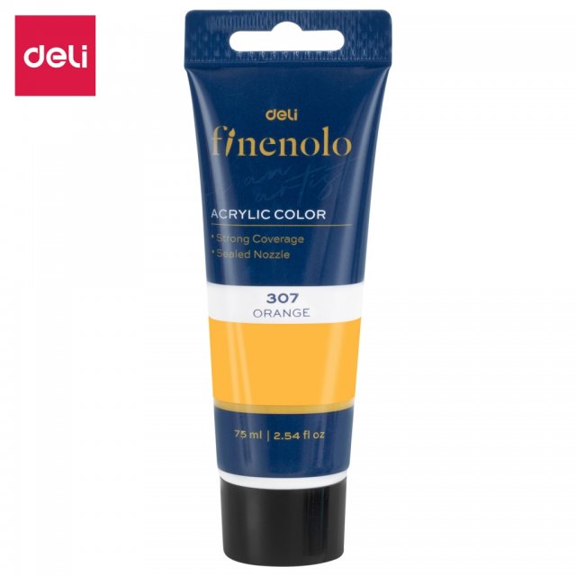Color 75 Qt ACRYLIC COLOR 75ML ORANGE-C75-OR – Dubai library distributors