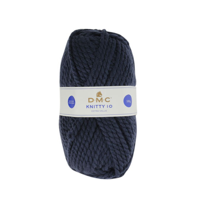 DMC Knitty Yarn 10 -100% Acrylic Yarn 100 gram - 82 meters per ball