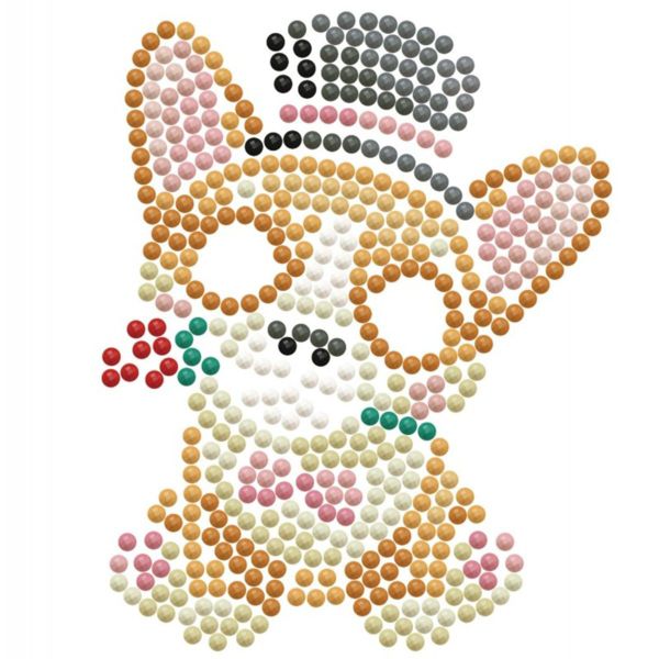 DIAMOND DOTZ Quick DOTZ Corgi Top Hat Dog Diamond Art Painting Kit 5.1" X 5.1"