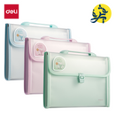 DELI-EXPANDABLE FILE A4 13PART-PM335 ASSORTED COLOUR