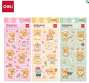 DELI-STICKER BUTTER BEAR-HY210 PACK OF 3 PCS