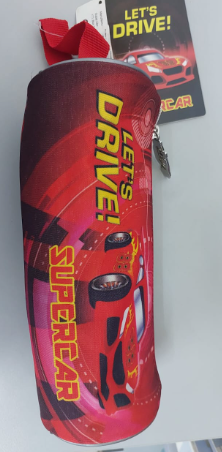 PENCIL CASE ROUND SUPER CAR-K15SCA113