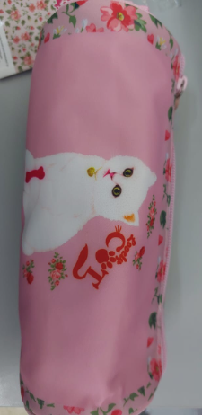 PENCIL CASE ROUND LOVELY CAT-K16LCB113